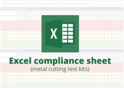 Metal cutting excel record sheet download