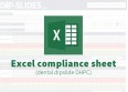 Excel Compliance Sheet (for dental dipslides DHPC)